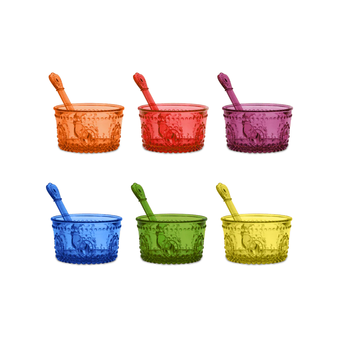 Set Coppette Gelato Colori Assortiti - Baroque & Rock Anniversary